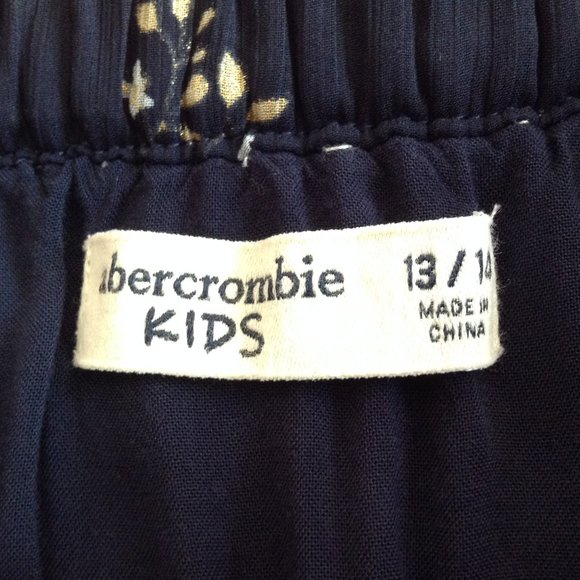 Girls' Floral Pleated Skirt, Abercrombie Kids - Picture 7 of 9